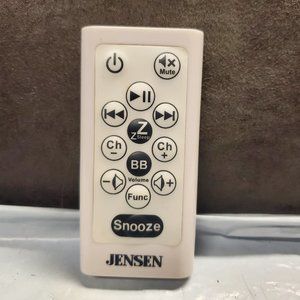 Electronics - Jensen Remote Control for Clock Radio iPod Dock